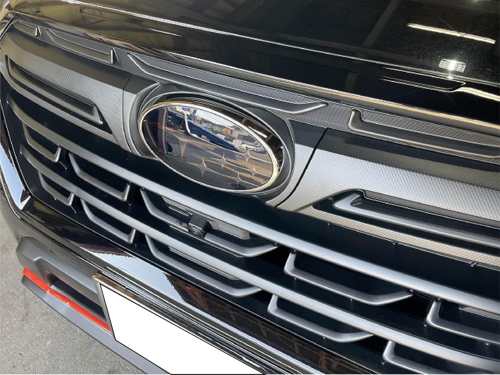 Forester Emblem Smoke Film Custom PPF Stepping Stone Scratches Blackout Dress Up Accessories