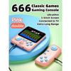 G7 Ultra-thin Mini Retro Handheld Portable Game Console 3.5-Inch LCD Color Screen Built-In 666 Game with Inbuilt Speaker Connect with TV Gameboy
