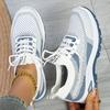 Spring and Autumn New Women's Shoes Sneakers Flying Woven Mesh Shoes Shallow Mouth Lightweight Casual Shoes Comfortable Versatile Single Shoes