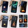 Camping Nature Case For iPhone 17 Pro Max 16 15 14 13 11 12 Pro Max Mini 15 16 Plus 16e 17 Air Back Cover