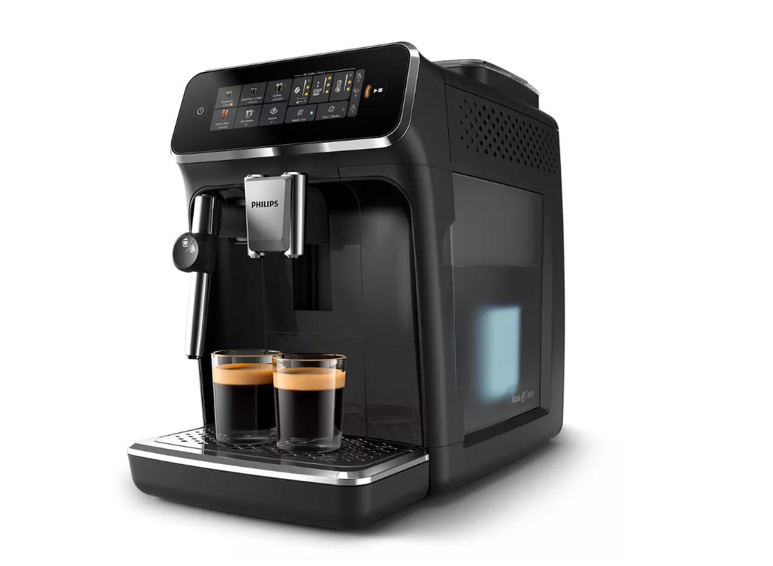 Philips | Espressomaschine | EP3321/40 | Pumpendruck 15 bar | Integrierter Milchaufschäumer | Vollautomatisch | 1500W | Schwarz