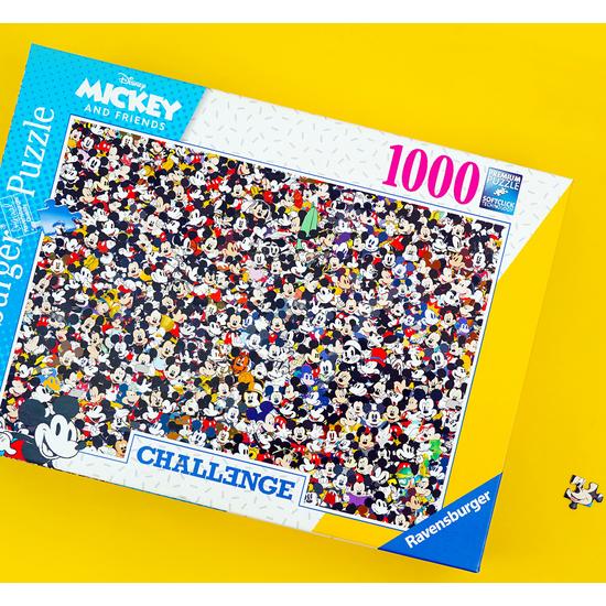 R167449 Challenge Mickey 1000 Teile, beliebte koreanische Puzzles