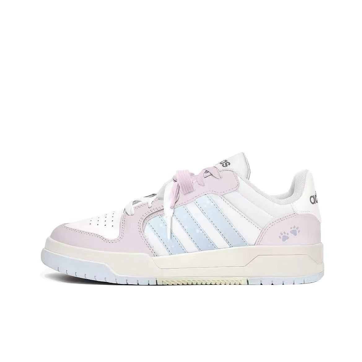 

Adidas Neo Entrap Pink Blue Bubble Lightweight Breathable Low top Skateboard Shoes Women s JP9963(Team701-) 35⅔