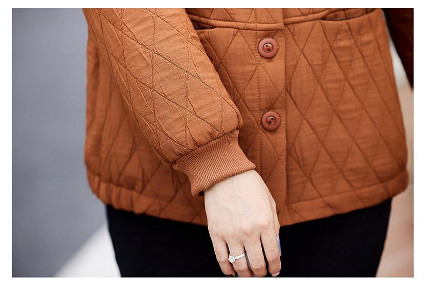 Autumn/Winter 2025: Thickened Cotton-Padded Jacket for Middle-Aged & Elderly Women