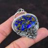 Copper Sodalite Pendant Amazing Gemstone Jewelry 925 Sterling Silver Pendant Handmade Flower Jewelry Elegant Pendant Silver Jewelry For Gift