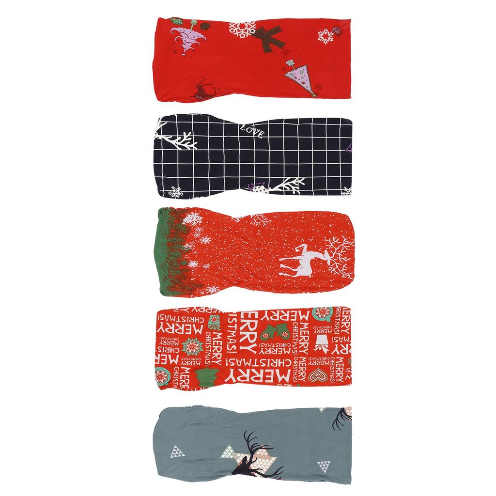 Christmas Chair Cover Dining Chair Protecting Slipcover Elastic Chair Cover Furniture Decor