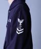 Avirex NAVAL PULLOVER Size PARK, Men's, M, 120, Navy, 783-3931008