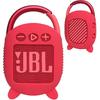 JCHPINE Silicone Cover Case for JBL Clip 4 Portable Bluetooth Speaker, Protective Carrying Case for JBL Clip 4 Portable Bluetooth Speaker Stand Up