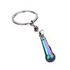 Metal Sports Mini Pendant Keychain: Tennis, Badminton, Ping Pong, Football Gift
