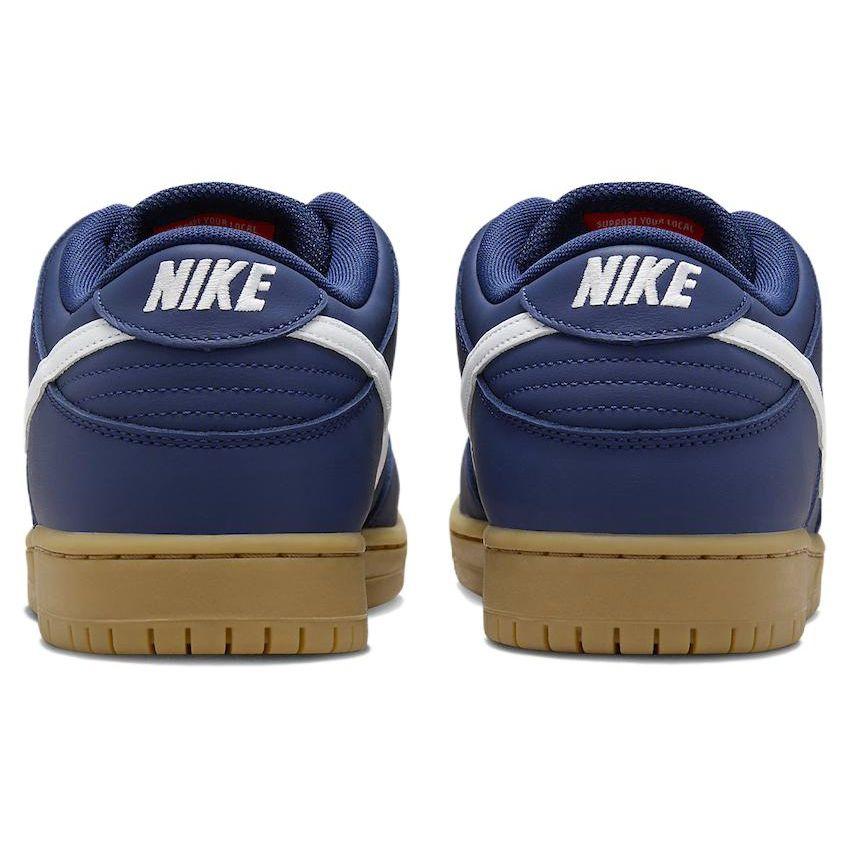 Nike Dunk Low Pro SB Navy Gum Unisex Sneakers Blue White Orange FJ1674-400