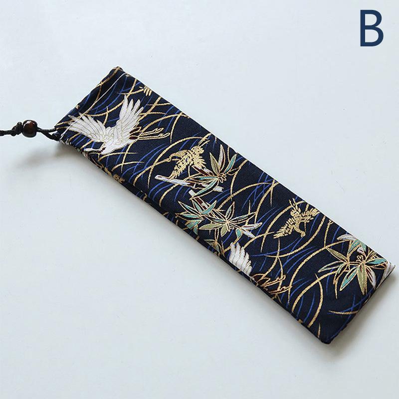 Cutlery Bag Reusable Travel Drawstring Pouch For Kitchen Tableware Fork, Spoon
