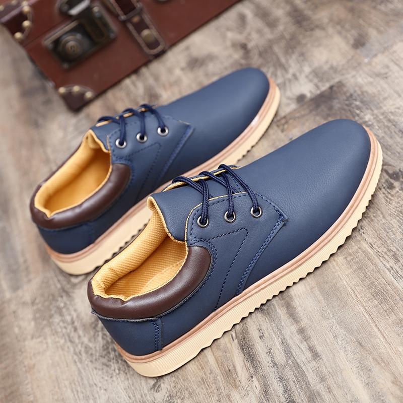 Scarpe casual con fondo antiscivolo in tinta unita da uomo Scarpe da guida traspiranti alla moda da uomo