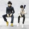 Neu 2 Stile Jujutsu Kaisen Sitzende Geto Suguru Satoru Gojo Figur Anime Cool Desktop Ornamente Puppen Sammlung Modell Geschenke