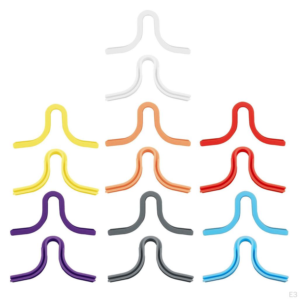 2pcs Anti Fog Silicone Nose Bridge Seal for