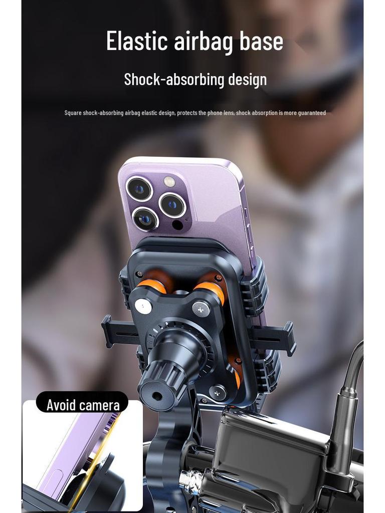Universal Shockproof Electric Vehicle & Bike Phone Mount for Riders