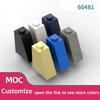 200 BUC MOC Asamblează Particule 60481 Panta 65° 2x1x2 Piese Blocuri de Construcție Cărămizi DIY Vrac Model Educațional Creativ High-Tech