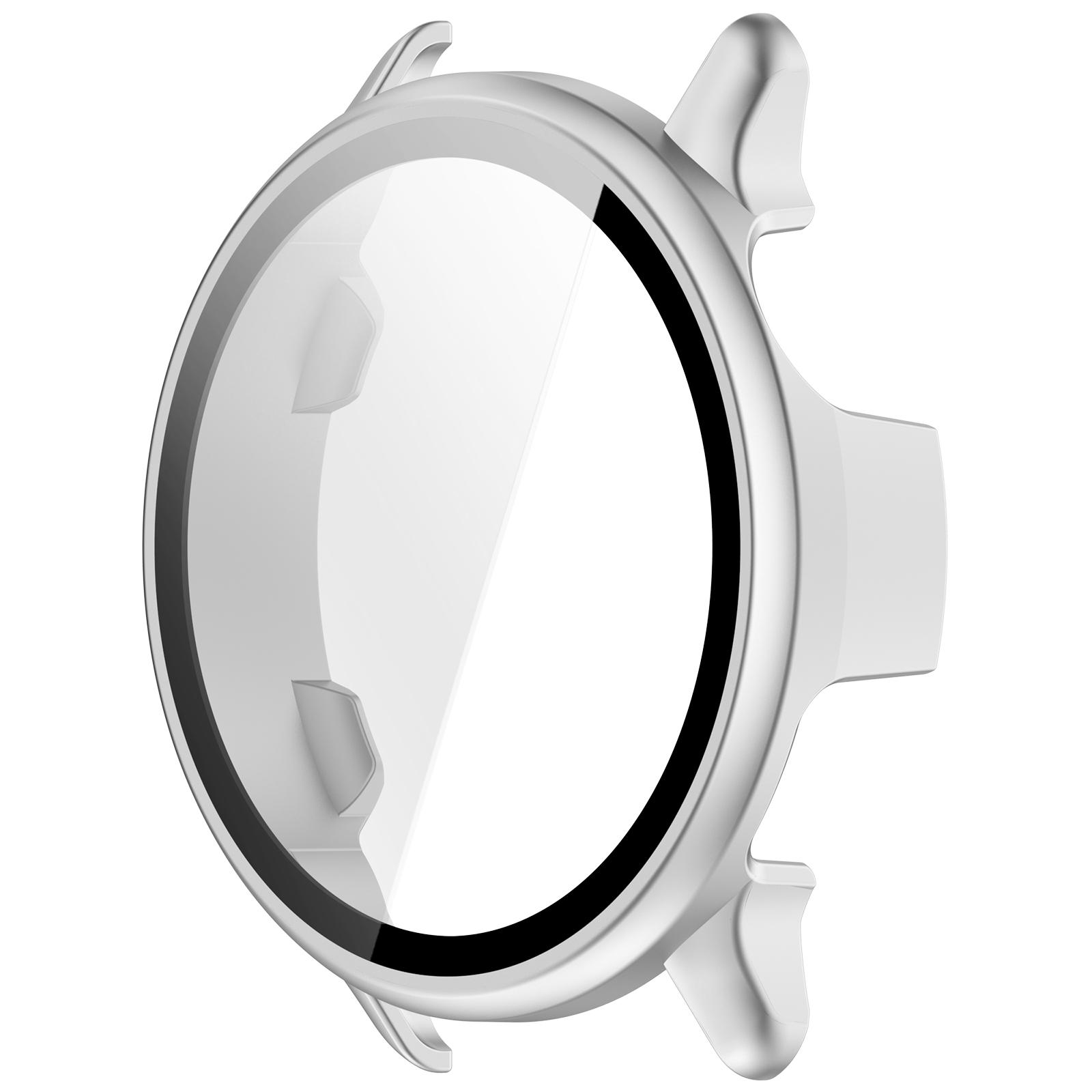 

Full Protective Glass Case For Garmin Vivoactive 6 Smart Screen Protector Cases vivoactive6 Cover Shell&Tempered Glass Film 2in1