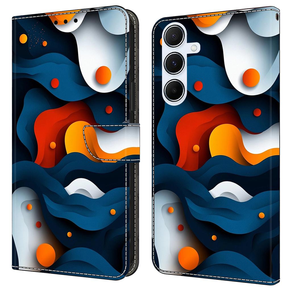 For Samsung Galaxy A17 5G/A17 4G/A26 5G Case Wallet Stand Pattern Printing PU Leather Flip Phone Cover