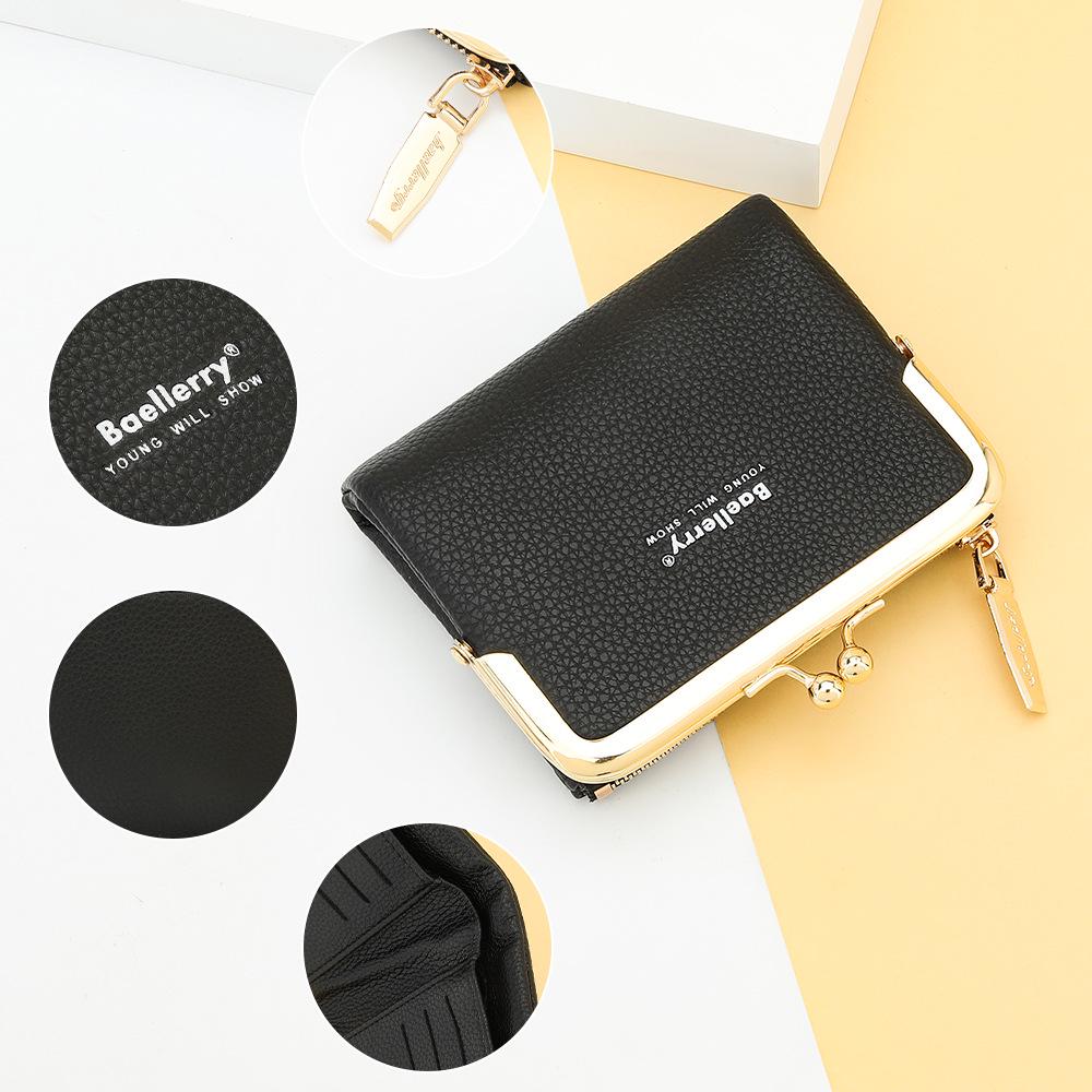 Baellerry Women's Korean Fashion Short Wallet & Coin Purse