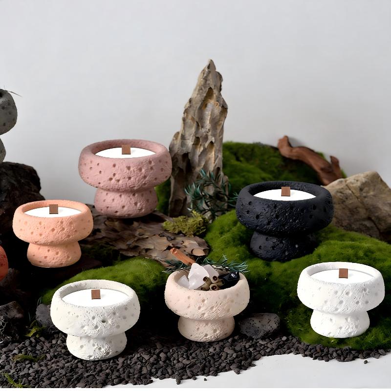 Candle Container, Stylish And Durable, Empty Cup For Wax Pouring And Aromatherapy, Perfect For Home DéCor And Gifts