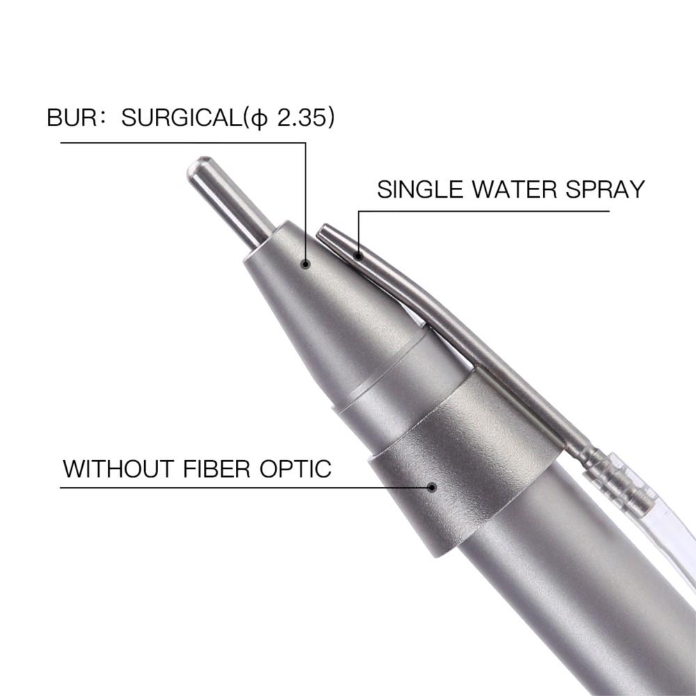 Dental Low Speed Surgical Handpiece 20 Degree Dentistry Implant Equipment 1:1 Drive Straight Head Operation Handpiece