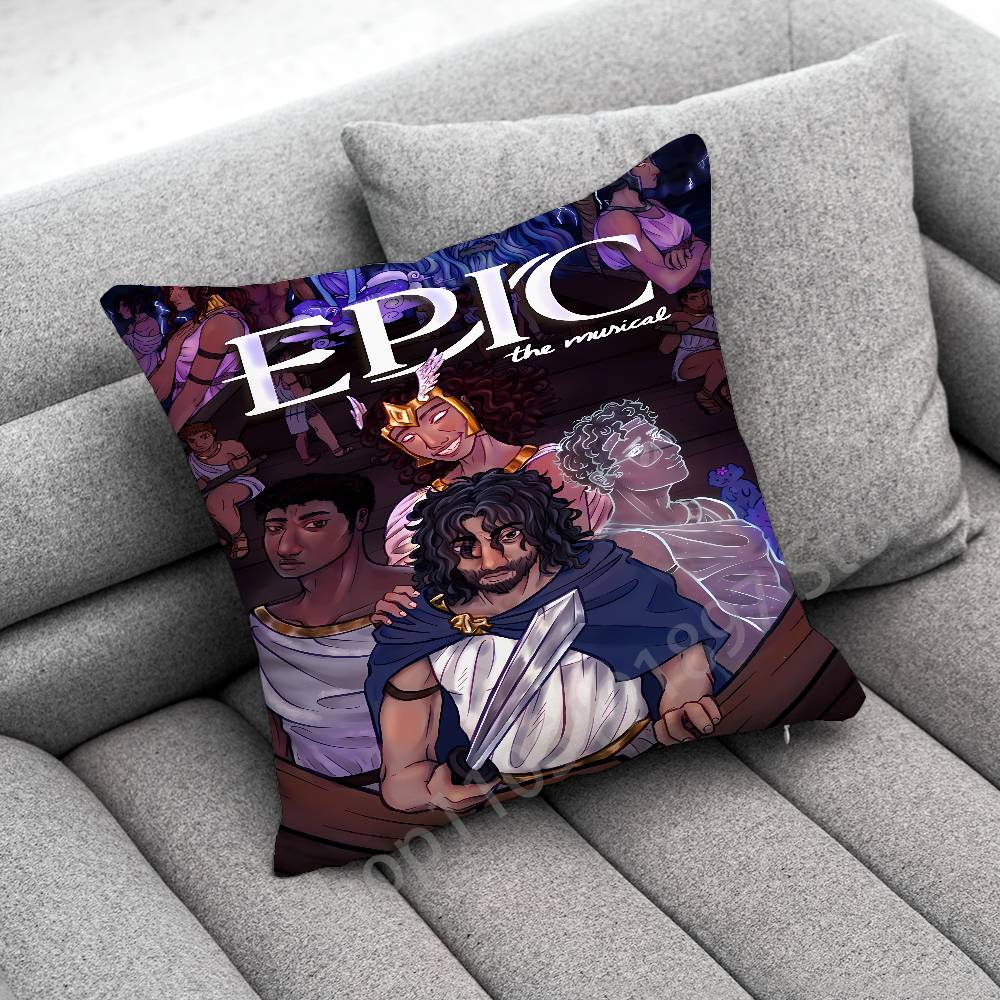 Poszewka na poduszkę E-Epic The Musical na poduszkę kwadratową 50x50cm 40x40cm 55x55cm 45x45cm 30x30cm Poszewka na poduszkę do sypialni