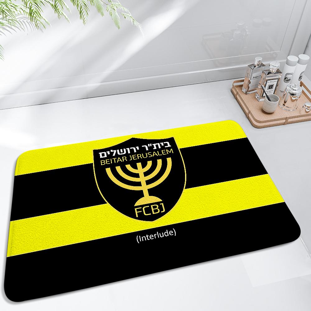 

FC-Beitar Jerusalem-Half Floor Mat For Living Room Floor Cushions Modern Soft Fluffy Home Rug For Children s Bedroom Play Carpet 40x60cm