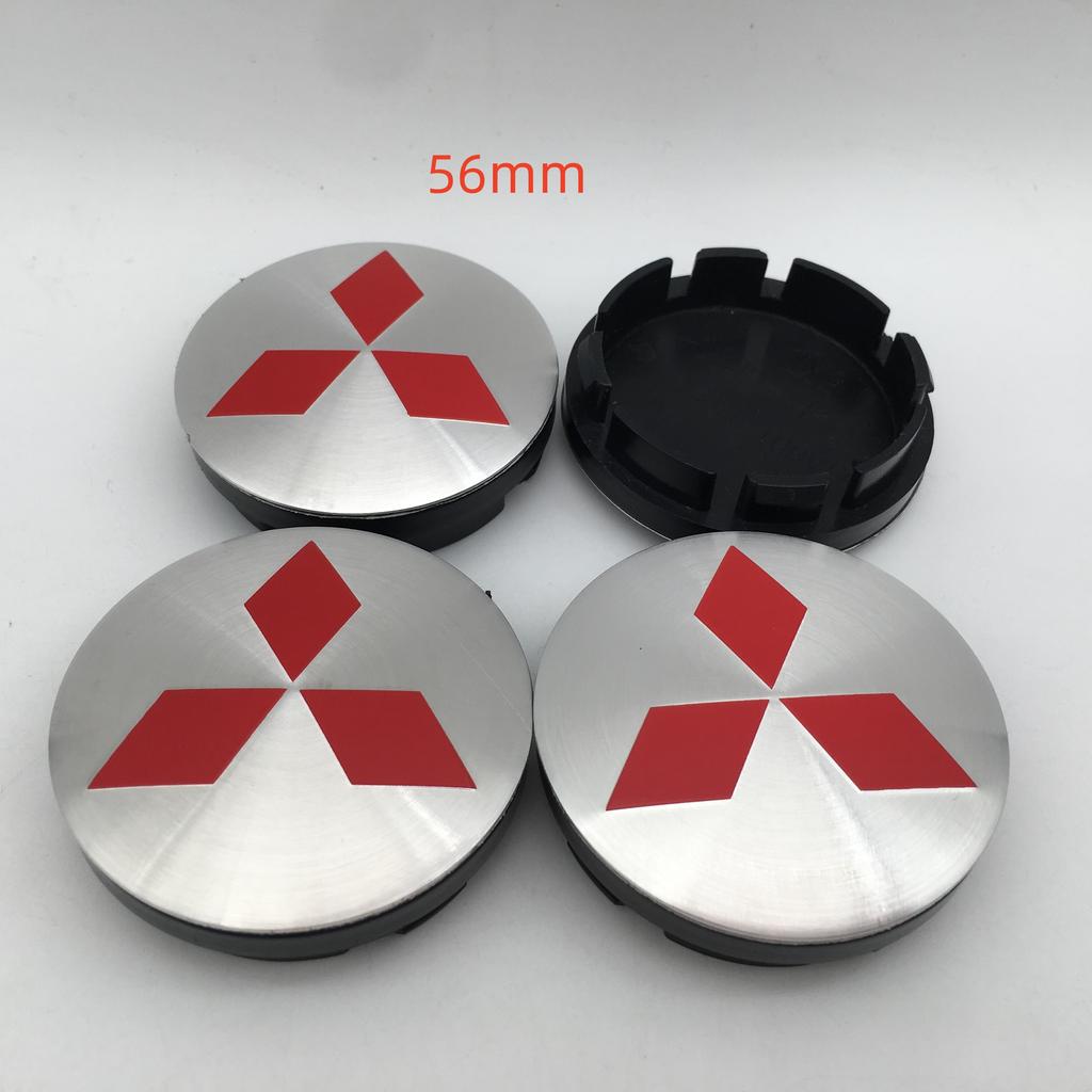 20pcs 3D 56mm 60mm 68mm for Mitsubishi Car Wheel hub emblem Center Cap Badge covers sticker Decals styling auto Accessories