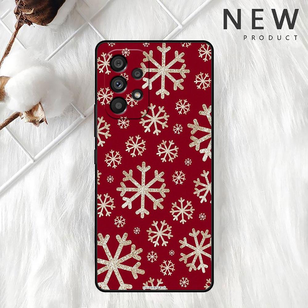 

Зимний снег Веселый рождественский чехол для Samsung Galaxy A52 A12 A51 A32 A21s A71 A32 5G A12 A22 A53 A31 A13 A72 A02s A41 Чехол для телефона Samsung A03