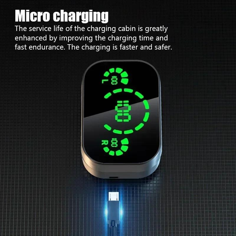 Xiaomi TWS Wireless Bluetooth Headset with Mic Earbuds Charger Box LED Fone Bluetooth Earphones Wireless Headphones for Smartphones