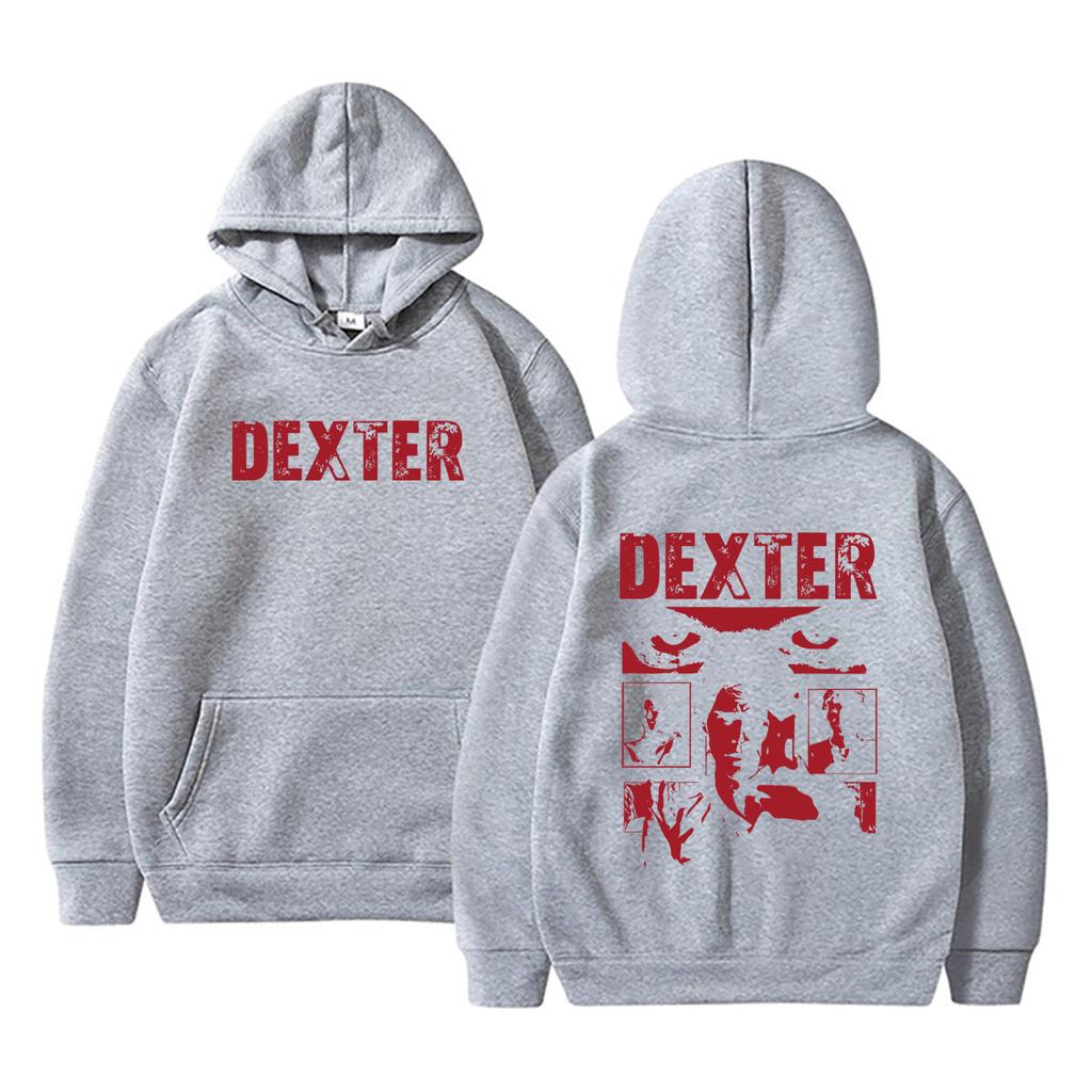 TV Series Dexter Morgan Graphic Hoodie Men's Women's Clothing Casual Oversized Streetwear Male Fashion Gothic Pullover Hoodies