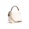 COACH Marlie Leather Handbag Medium Women's White C1560-IMCAH