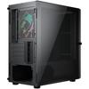 COUGAR Purity RGB Case, Mini Tower, 1 X ARGB, Black