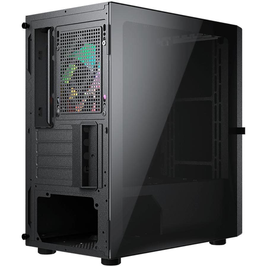 COUGAR Purity RGB Case, Mini Tower, 1 X ARGB, Black