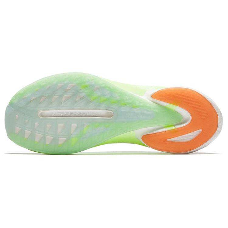 Anta Cushioning Wear Resistant Rebound Low Top Training Running Shoes Women's White Green 122425584-2