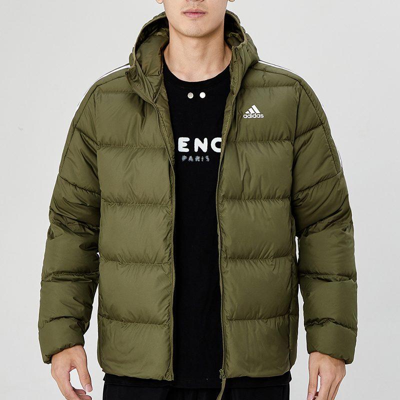 adidas ESSENTIALS Down Jacket Men's Olive GT9138