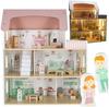 Lulilo Peonio Dollhouse 70 Cm With Balcony Led 5 Rooms
