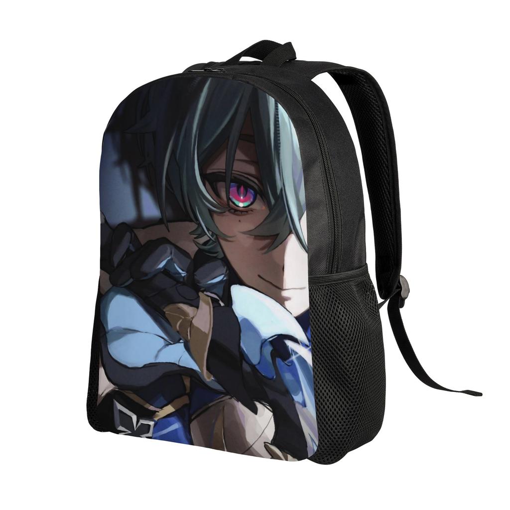 Lohen Game Classical Backpack Lightweight Student Work Genshins Impacts Daypack for Men Women Laptop Computer Canvas Bags
