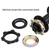 Bicycles Brake Rotor Conversion 6 Bolt Centerlock Adapter Universals High Grade Aluminum Instants Installation