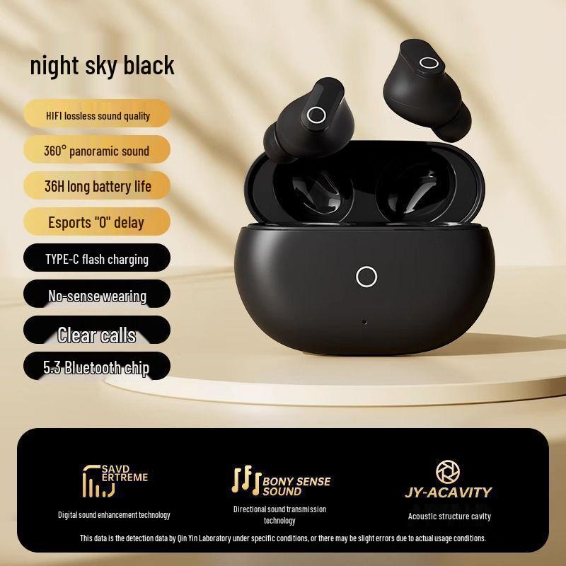 2025 StudioBuds Wireless Noise-Cancelling Mini In-Ear Sports Earphones