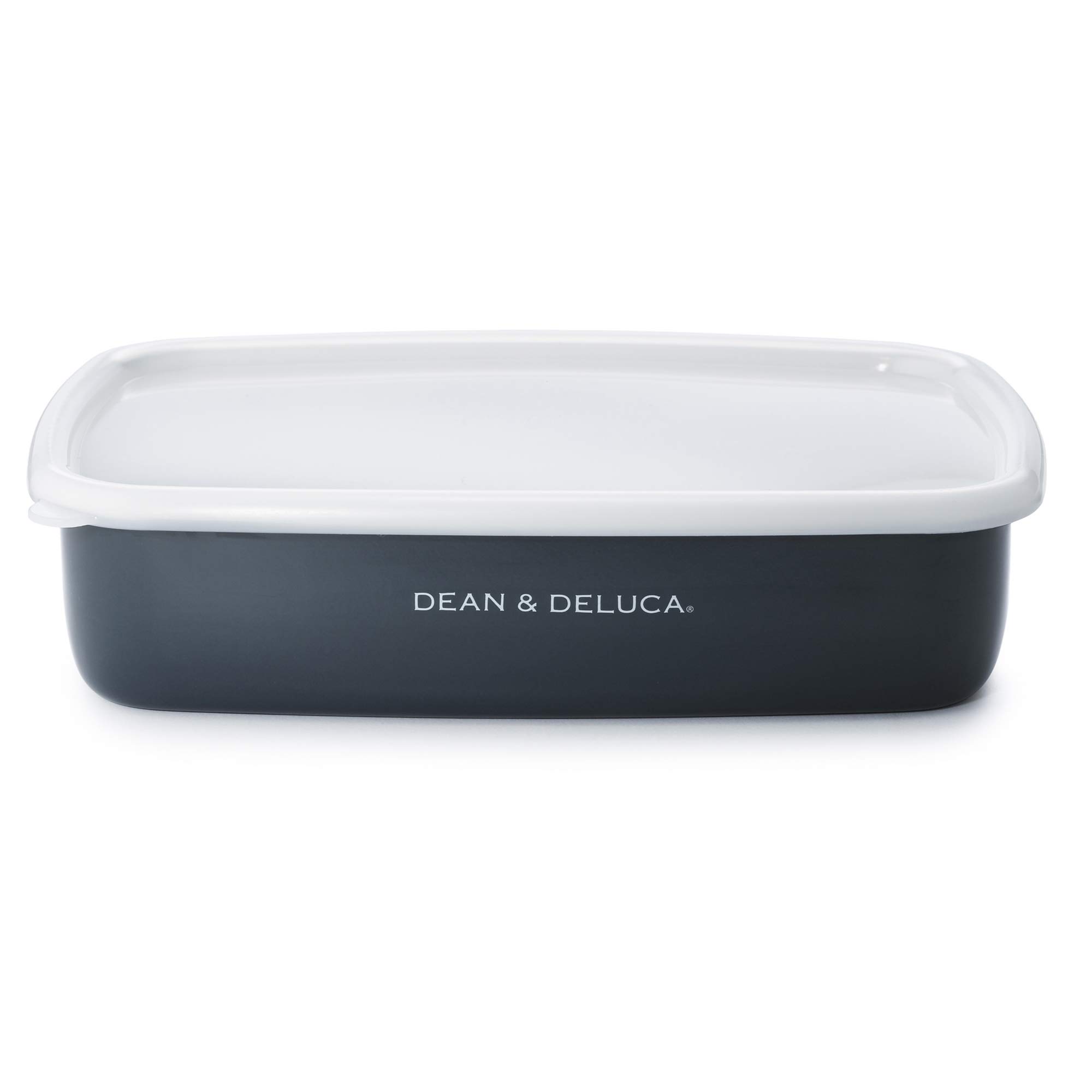 

Контейнер эмалированный Dean and DeLuca, угольно-серый, L