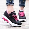 Women Sneakers  Breathable Lace Up Wedges Platform Vulcanize Shoes Fashion Women Casual Shoes Tenis Feminino Female Shoes