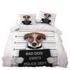 Dream NS Cute Pet Dog Roupa De Cama Bedding Set Home Textiles Set King Queen Pet Cat Duvet Cover Couette Bedclothes 2/3pcs
