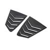 Mazda 3 Axela Rear Window Louver (Bright Black, 2020-2022)