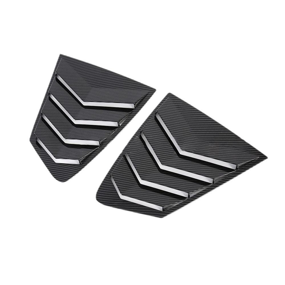 Mazda 3 Axela Rear Window Louver (Bright Black, 2020-2022)