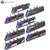 3D ABS M Car Front Grille Badge Emblem Buckle For BMW X6E71 E70 E34 X5G05 G60 F10 X5E53 E24 E63 E64 F06 F12 F13 G32 F18 G30 G31
