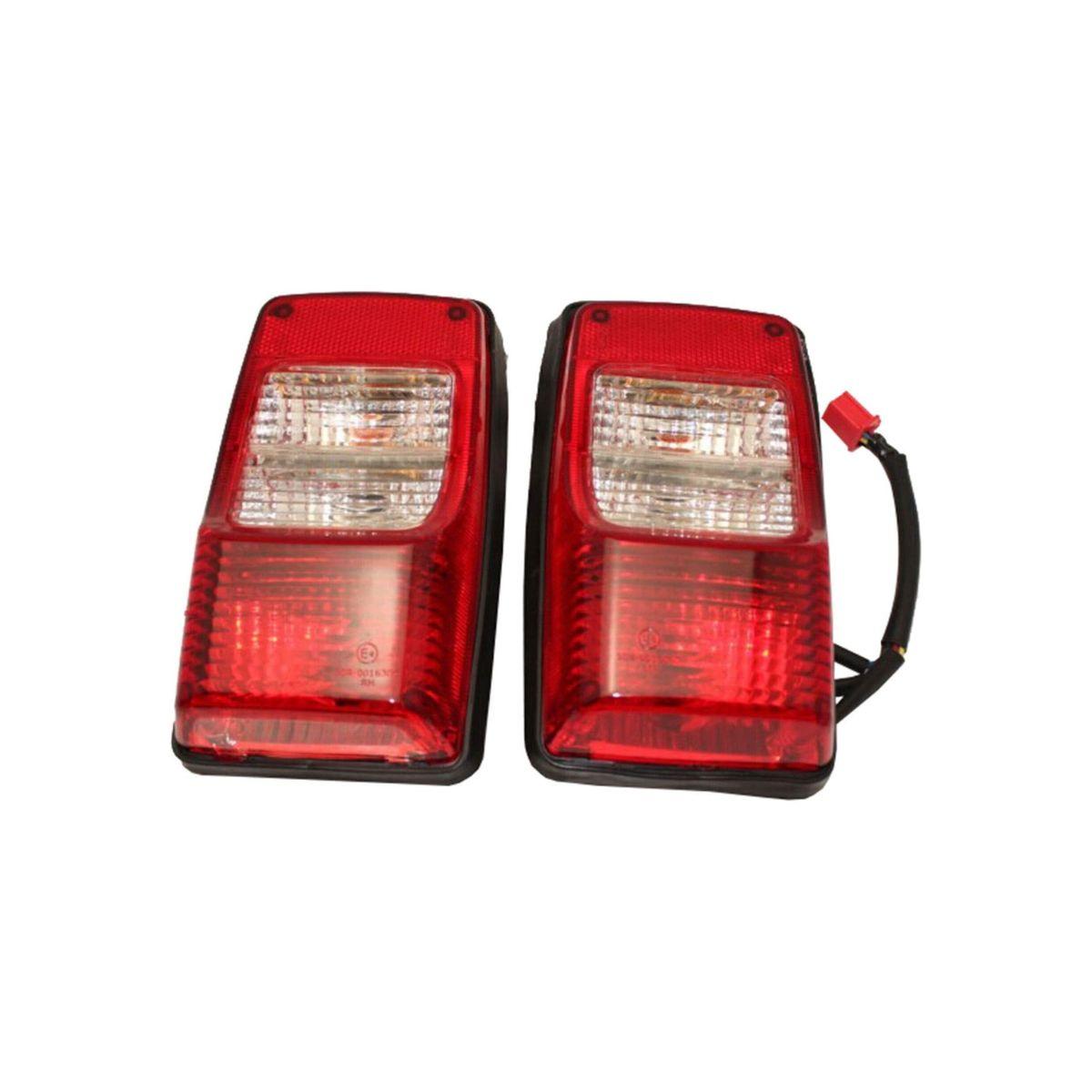 

APSMOTIV 2x Задний комбинированный фонарь в сборе Задние фонари 12V Лампы для Совместимо с Bajaj 2T и 4T Авторикша Тук Тук | Водонепроницаемый