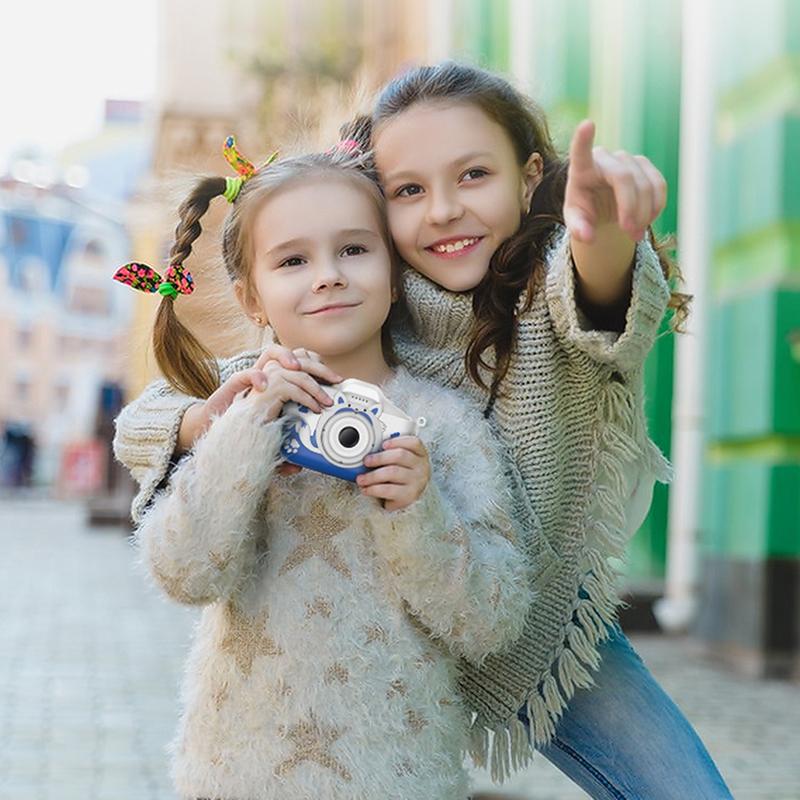 40MP HD Camera Playthings for Kids Cartoon Digital Camera Little Camera Toys Tiny Video Camera for Children Kids Christmas Holiday Birthday Present