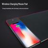 Large Luminous Gaming Mouse Pad with Wireless Charging and Non-Slip Rubber Base