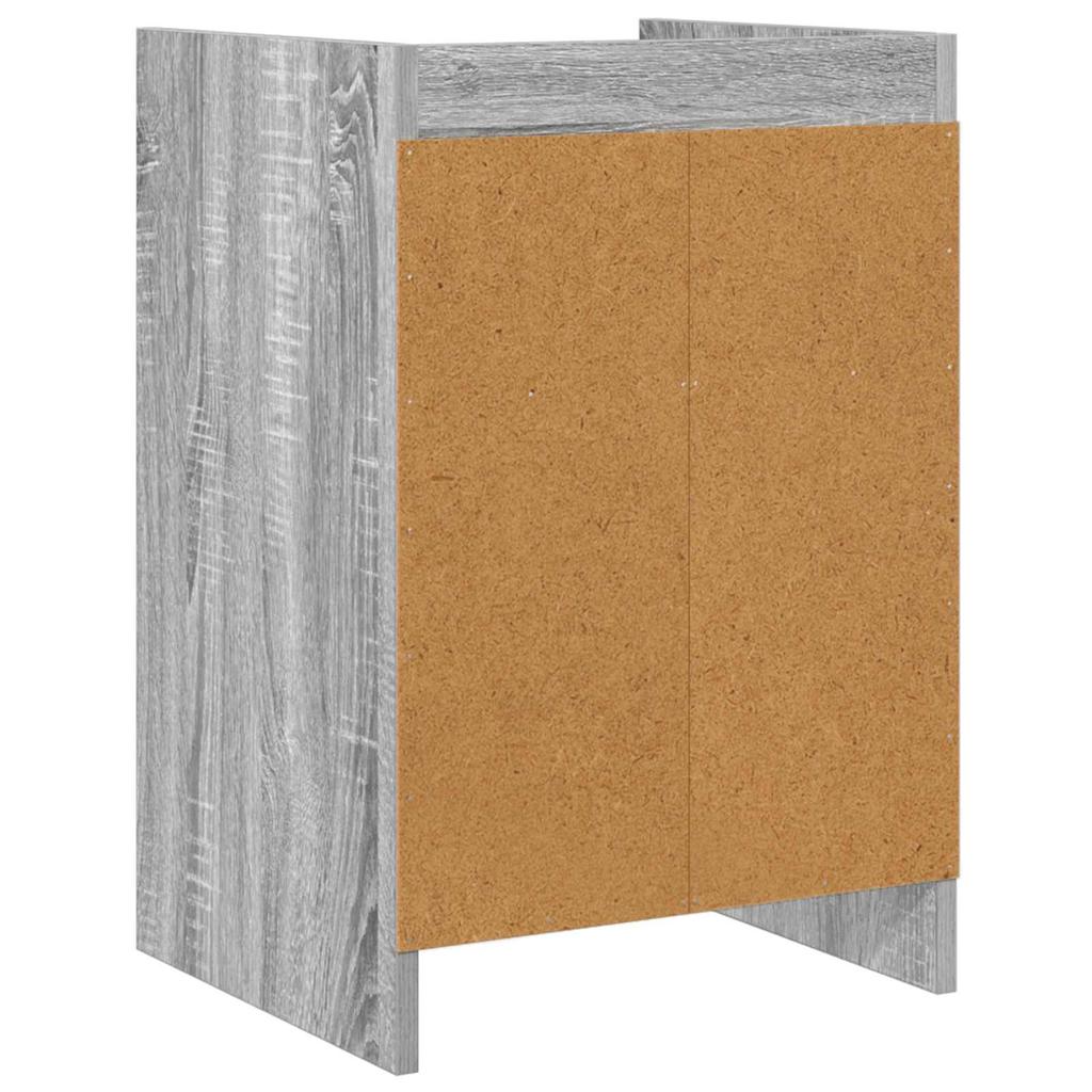 Nightstands 2 pcs Grey Sonoma 40 x 36 x 60 cm Engineered Wood